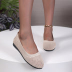 Damen Ballerinas aus atmungsaktivem Netzmaterial R&B