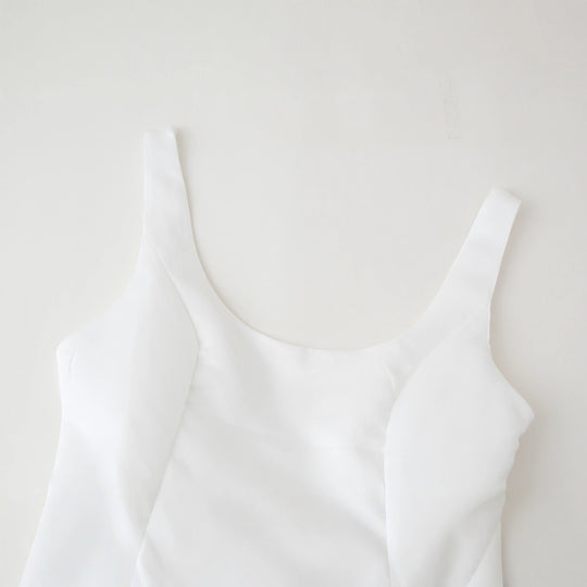 Damen Sommerkleid mit süßem Rüschendesign und verstellbarem Taillengürtel R&B