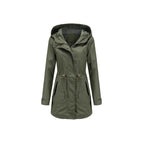 Damen Funktionsjacke mit verstellbarem Bund und Reißverschluss R&B