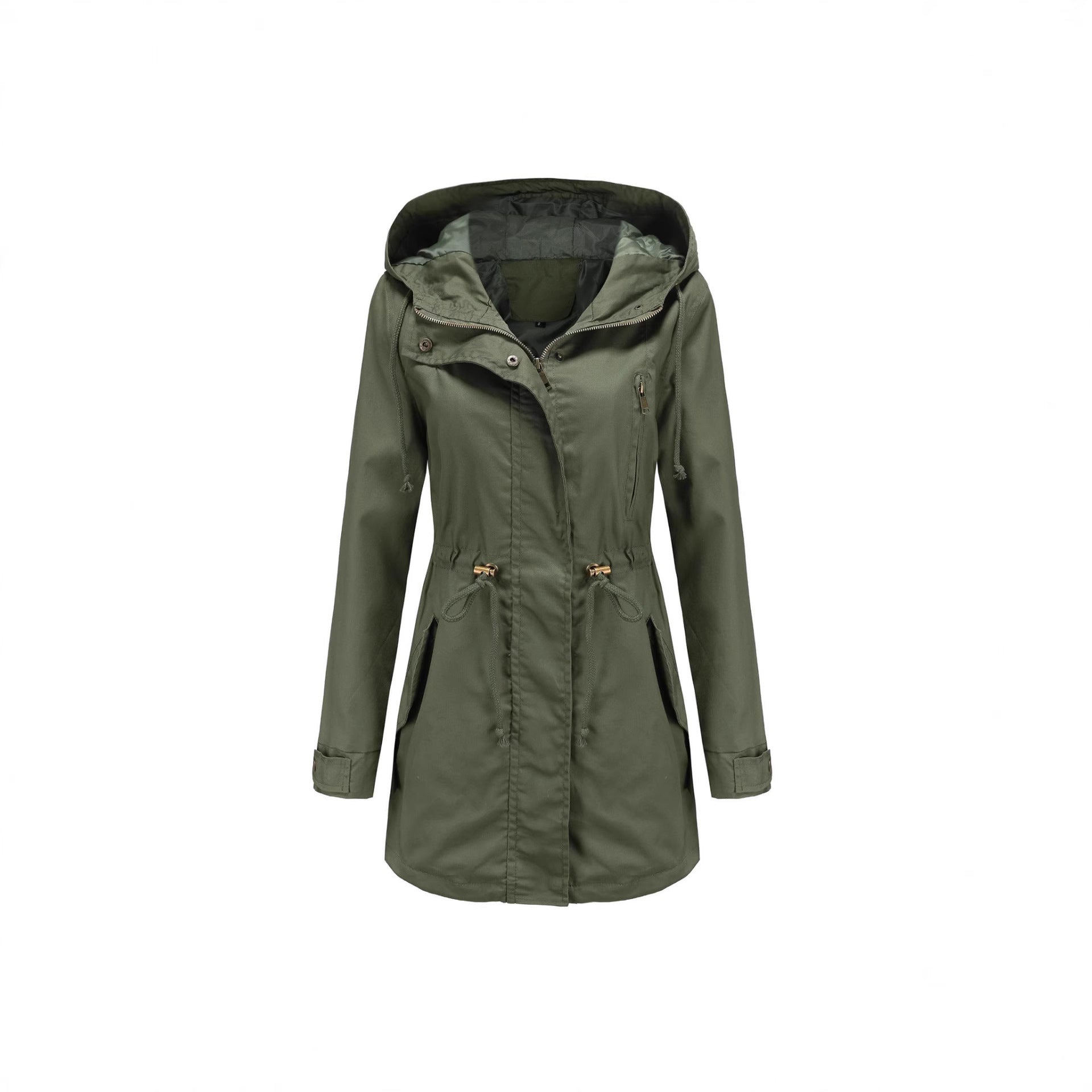 Damen Funktionsjacke mit verstellbarem Bund und Reißverschluss R&B
