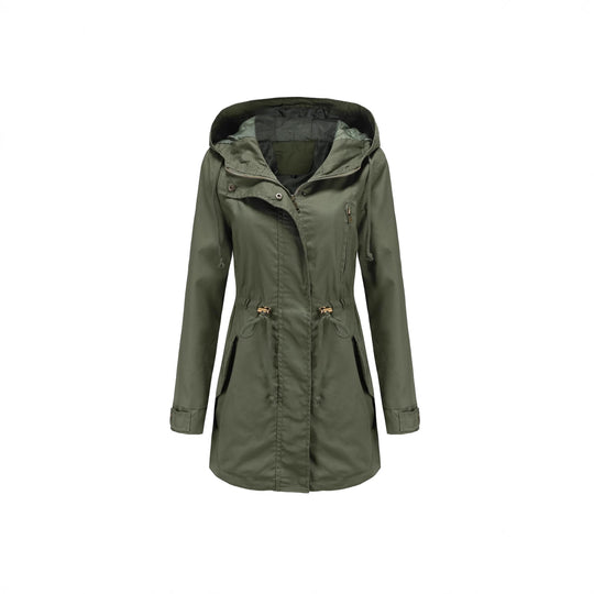 Damen Funktionsjacke mit verstellbarem Bund und Reißverschluss R&B