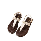 Damen stilvolle Flip-Flops mit elegantem Riemendesign und komfortabler Sohle EB