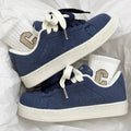 Damen Sneakers im sportlichen Stil mit hochwertiger Oberflächenstruktur
