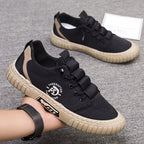 Damen Bequeme Sneaker mit elastischen Schnürsenkeln und rutschfester Sohle R&B