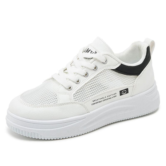 Damen modische Lightweight Sneakers mit atmungsaktivem Mesh und komfortabler Dämpfung R&B
