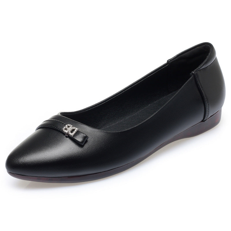 Damen Ballerinas mit eleganter Schleifenverzierung und rutschfester Sohle R&B