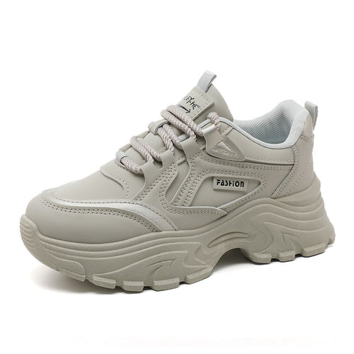 Damen Sportliche Chunky Sneakers mit rutschfester Sohle und dämpfendem Fußbett R&B