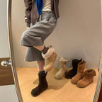 Damen Komfortable Winterboots mit kuscheligem Futter und rutschfester Sohle R&B