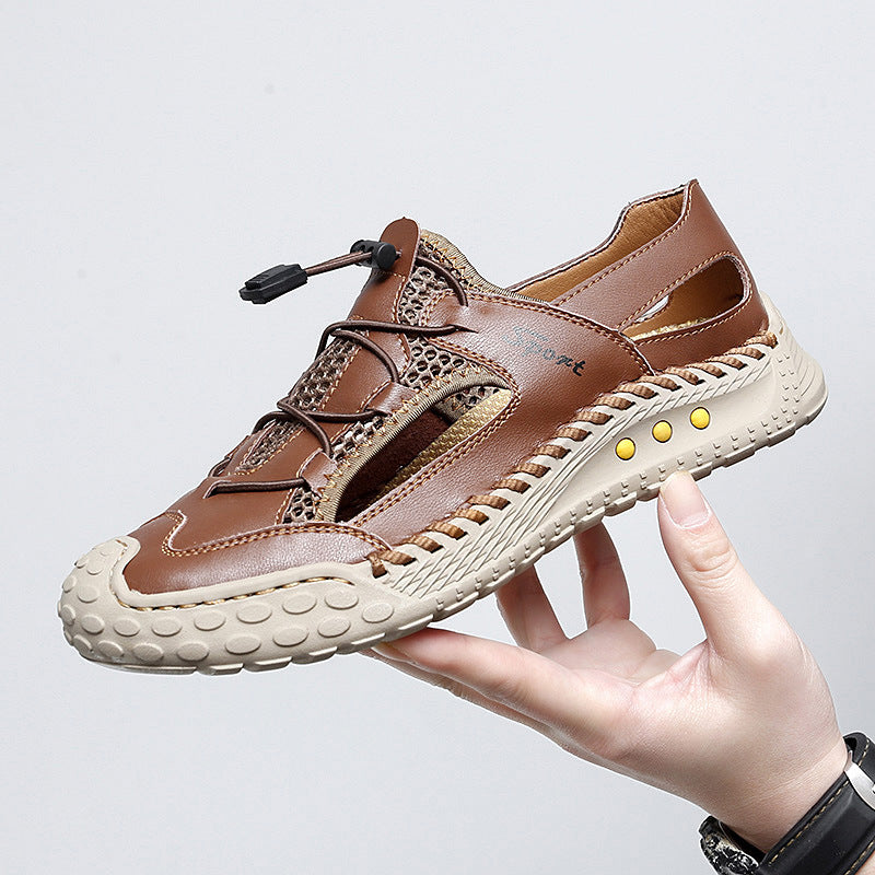 Damen Sportliche Wasserschuhe mit atmungsaktivem Netz und rutschfester Sohle R&B