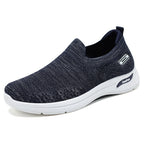 Herren nan gestrickter Slip-On-Laufschuh mit Memory-Foam-Komfortsohle R&B