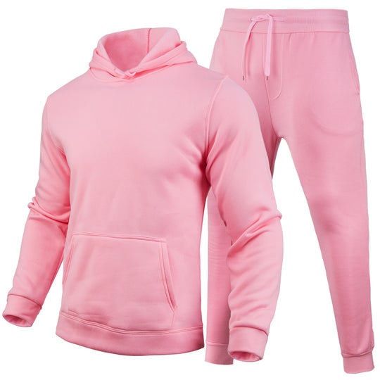 Damen Sportliches Hoodie- und Jogginghose-Set aus hochwertigem Baumwollmix R&B