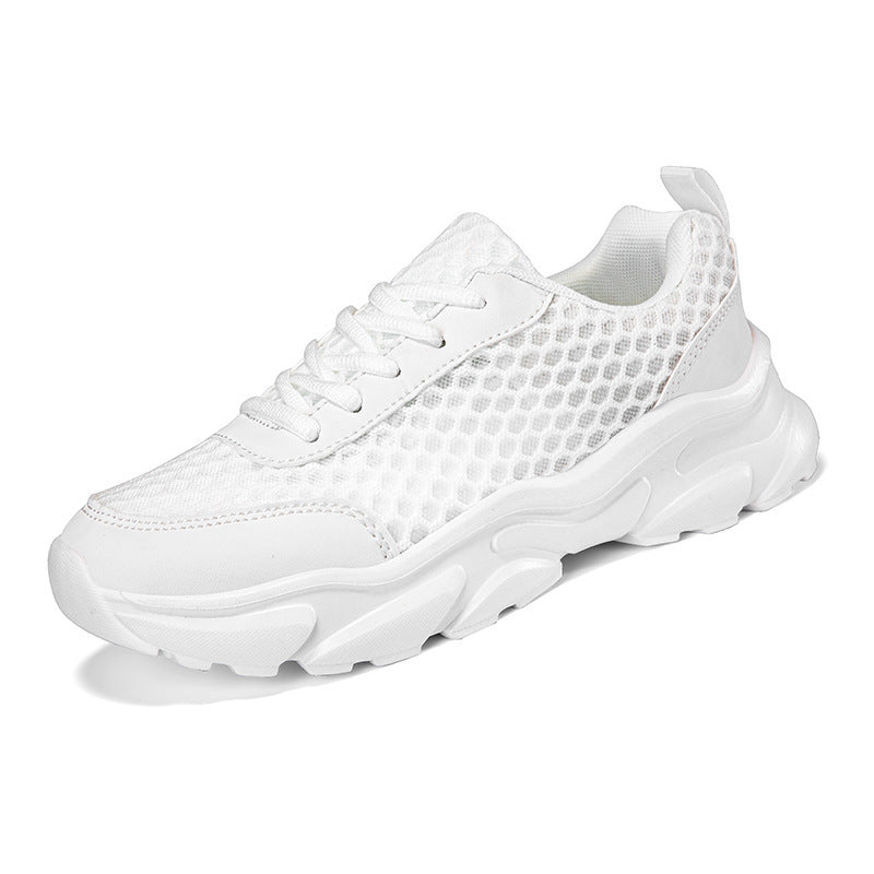 Damen Sportliche Mesh-Sneaker mit dämpfender Sohle
