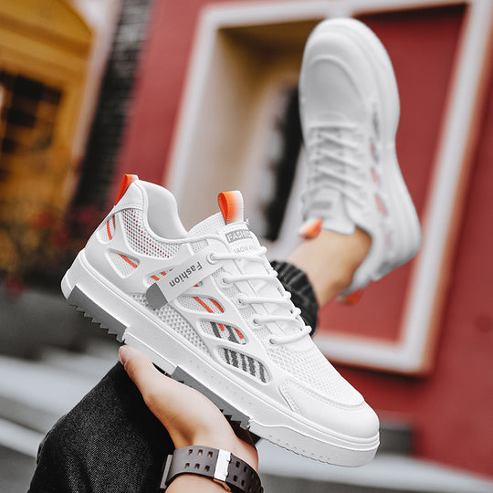 Damen Atmungsaktive Freizeitsneaker mit rutschfester Sohle und flexiblem Sohlenaufbau R&B
