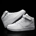 Damen Hochwertige High-Top Sneakers mit verstellbarem Klettverschluss R&B