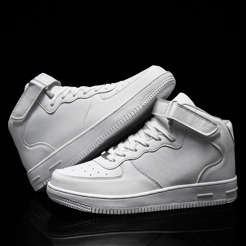 Damen Hochwertige High-Top Sneakers mit verstellbarem Klettverschluss R&B