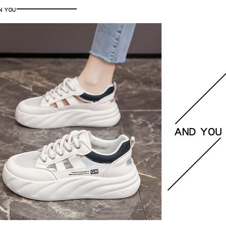 Damen Sportliche Sneakers mit futuristischem Design und innovativer Komfortsohle R&B
