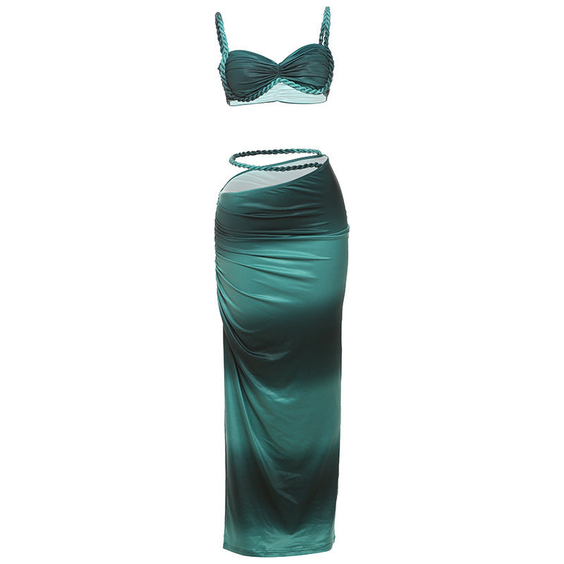 Damen Bikiniset mit elegantem Wickelrock R&B