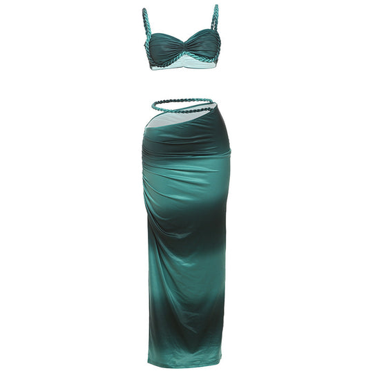 Damen Bikiniset mit elegantem Wickelrock R&B