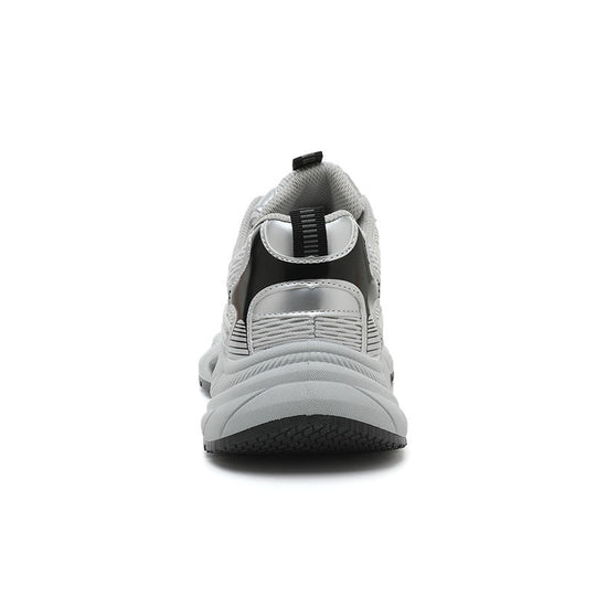 Damen Sportliche Sneaker mit atmungsaktivem Netz-Material und stoßdämpfender Sohle R&B