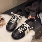 Damen Sportliche Sneaker aus hochwertigem Leder mit ergonomischer Sohle R&B
