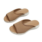 Damen Sportliche Freizeitsandalen mit atmungsaktivem Mesh-Obermaterial und flexiblem Fußbett R&B