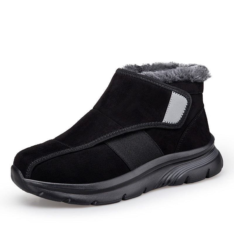 Damen isolierte Winterstiefel mit rutschfester Sohle und praktischer Klettverschlussfunktion R&B