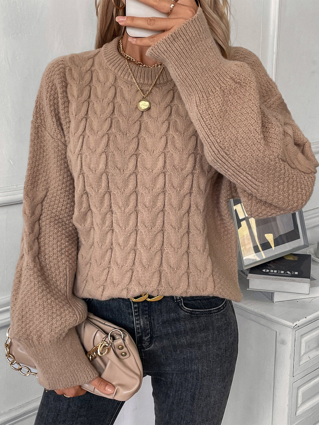 Damen Strickpullover R&B