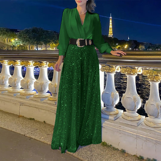 Damen Glamouröser Abendkleid R&B