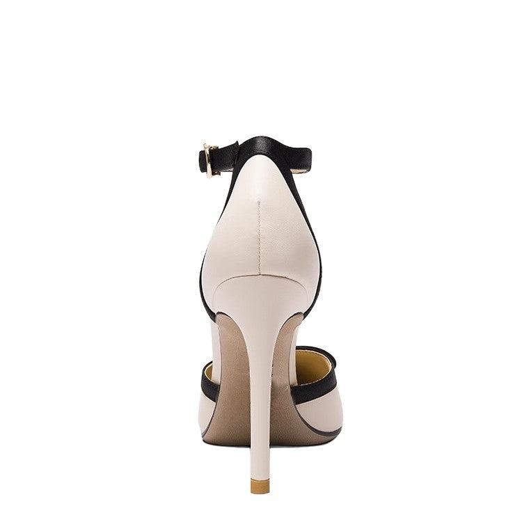 Damen elegante Slingback-Pumps mit zierlichem Schleifendetail R&B