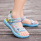 Damen Multifunktionale und atmungsaktive Outdoor-Sandalen mit verstellbaren Riemen