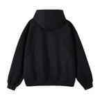 Damen modischer Kapuzenpullover mit innovativem Schnitt