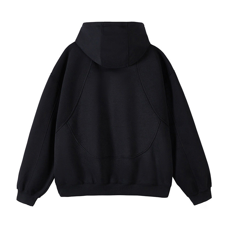 Damen modischer Kapuzenpullover mit innovativem Schnitt