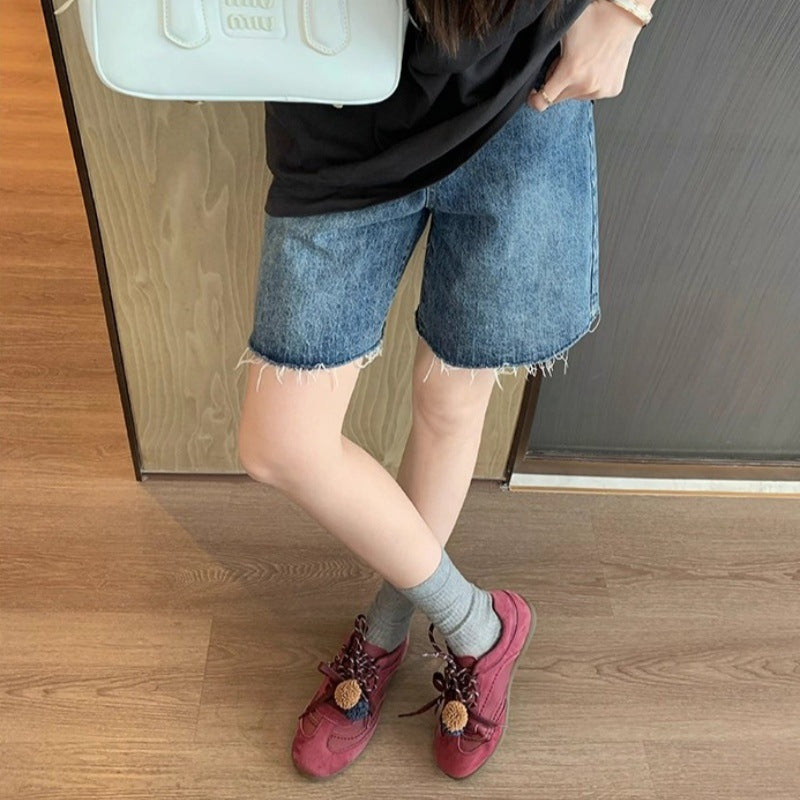 Damen Sneaker mit dekorativen Quasten und weichem Obermaterial R&B