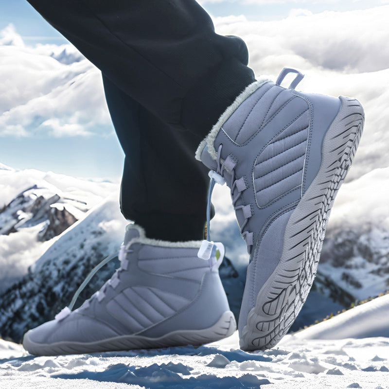Damen wasserdichte Winterstiefel mit isolierender Fütterung