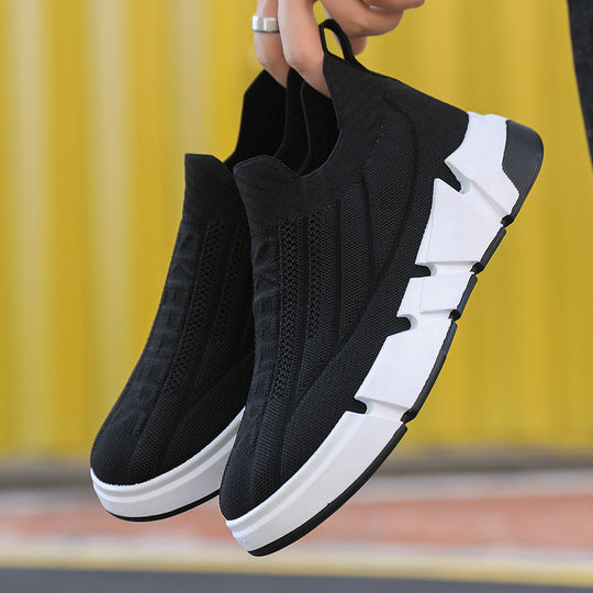 Damen Sportliche Slip-On Sneakers mit flexiblem Obermaterial und rutschfester Sohle R&B