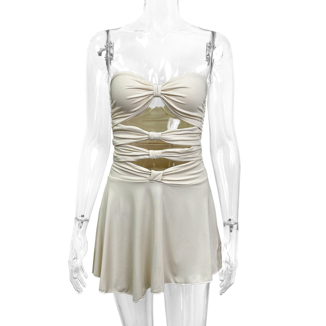 Damen Cut-Out Kleid R&B