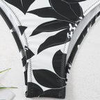 Damen Einteiler Badeanzug mit floralem Design R&B