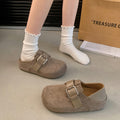 Damen Clogs mit verstellbarer Schnalle und weichem Innenfutter R&B
