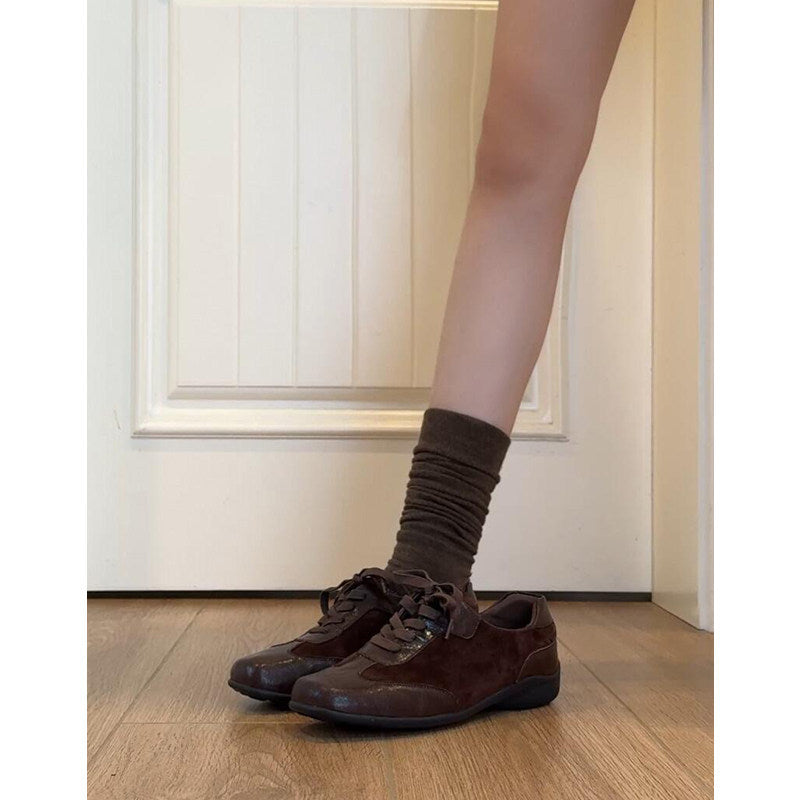 Damen modische Freizeitschuhe mit elegantem Schnürsystem R&B