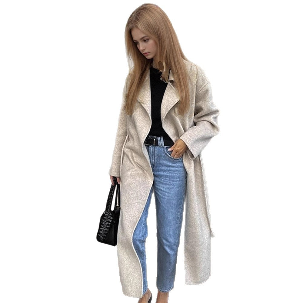 Damen Eleganter und lässiger Mantel R&B