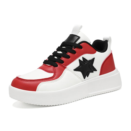 Damen Trendige Sneakers mit modischem Sternen-Design R&B