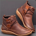 Damen Halbleisten-Stiefel R&B