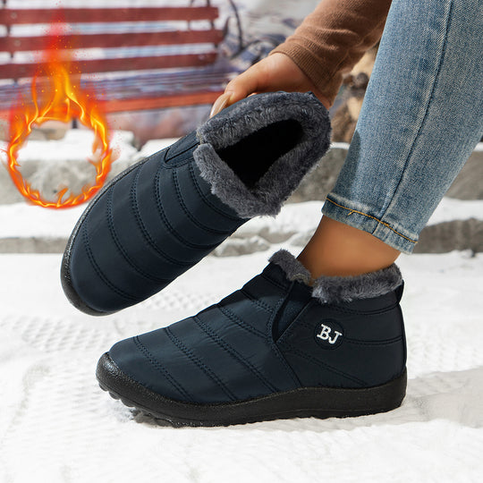 Damen Komfortable Winterboots mit kuscheligem Futter und rutschfester Sohle R&B