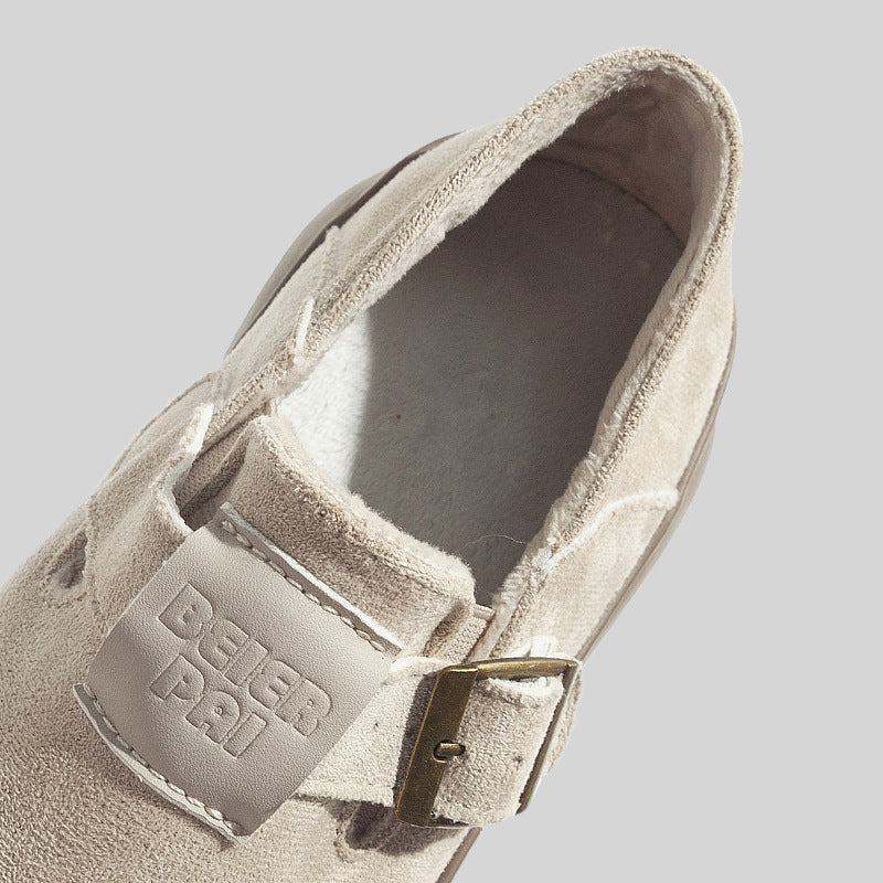 Damen Bequeme Slipper mit modischer Schnalle