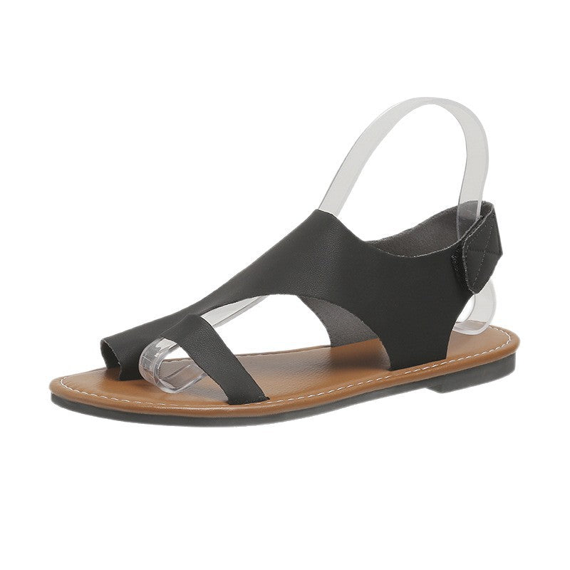 Damen Badesandalen mit elegantem Riemendesign und komfortabeln Fußbett R&B