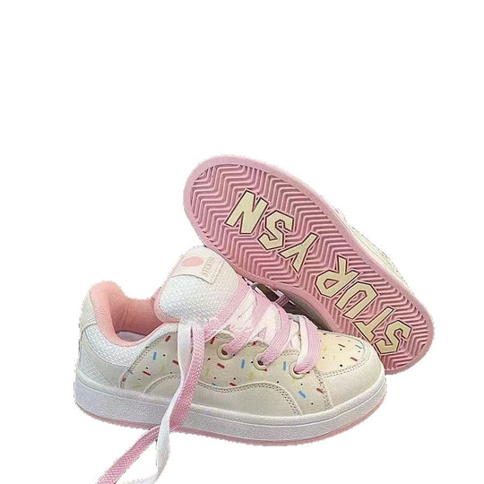 Damen Sportliche Sneaker mit fröhlichem Design und weicher Sohle R&B