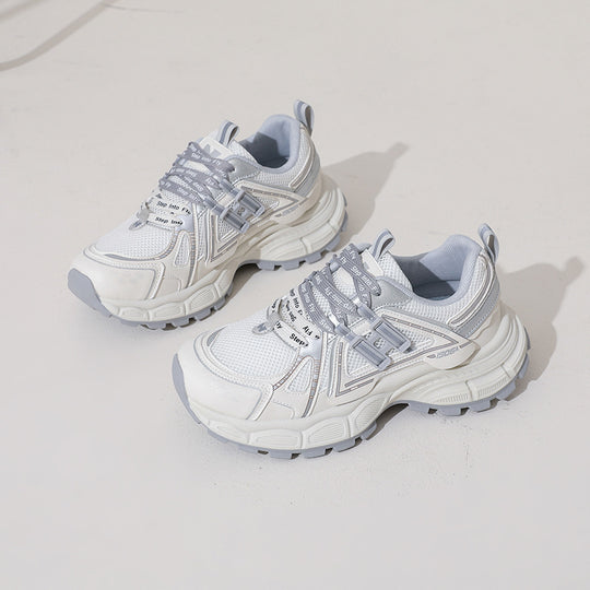 Damen Sportliche Lauf Sneakers mit atmungsaktivem Obermaterial und dämpfender Sohle R&B