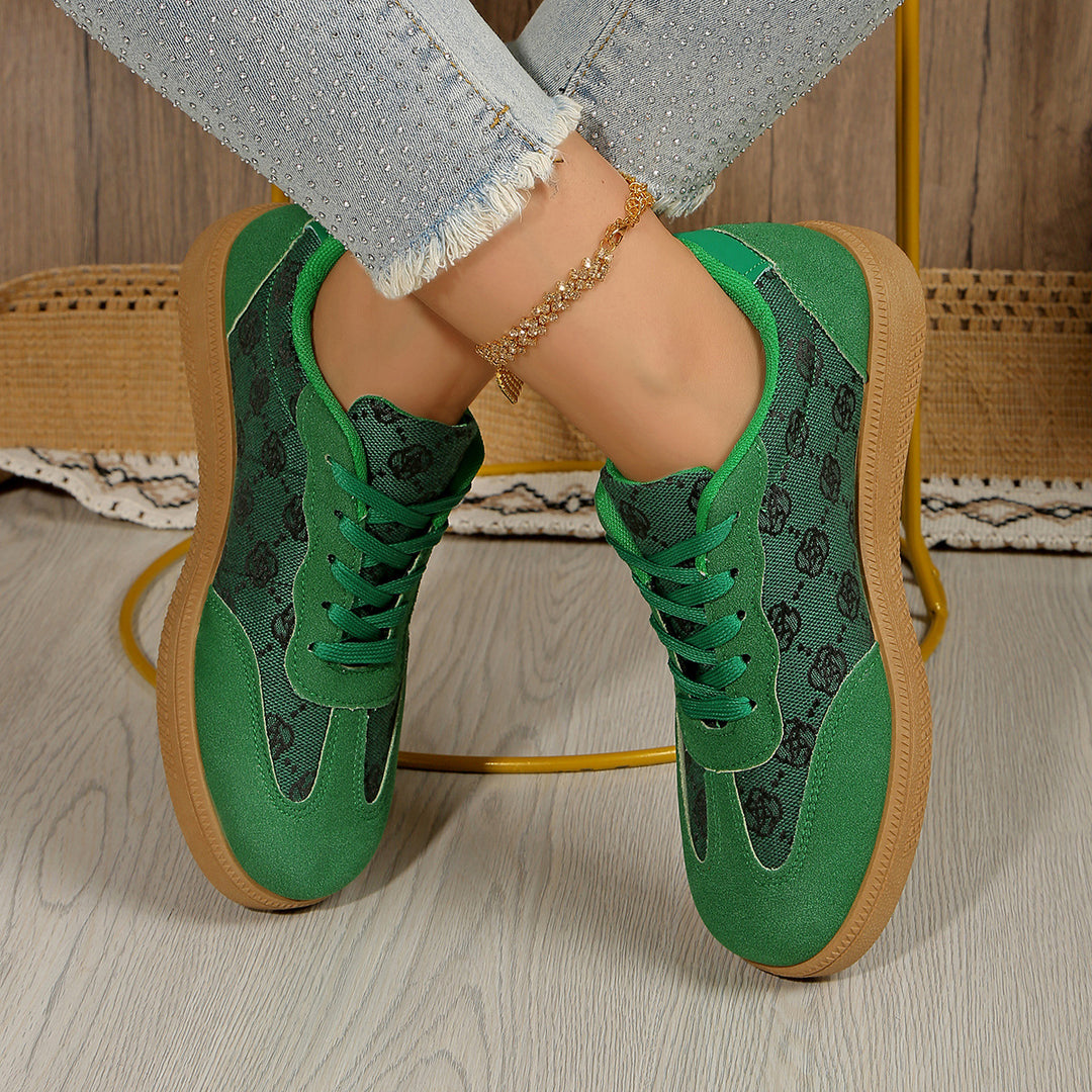 Damen Sneakers mit schickem Logo und farbenfrohem Design R&B