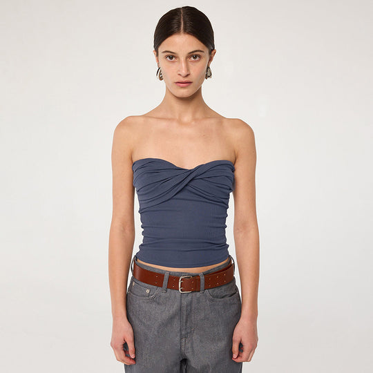 Damen Bandeau-Crop-Top R&B