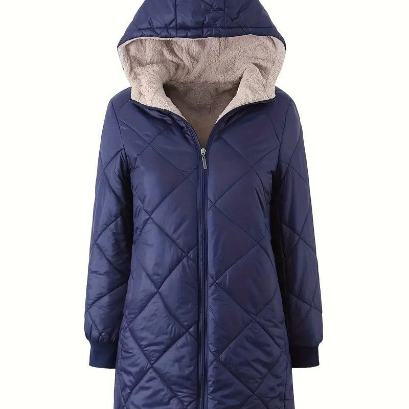 Damen gesteppte Winterjacke R&B